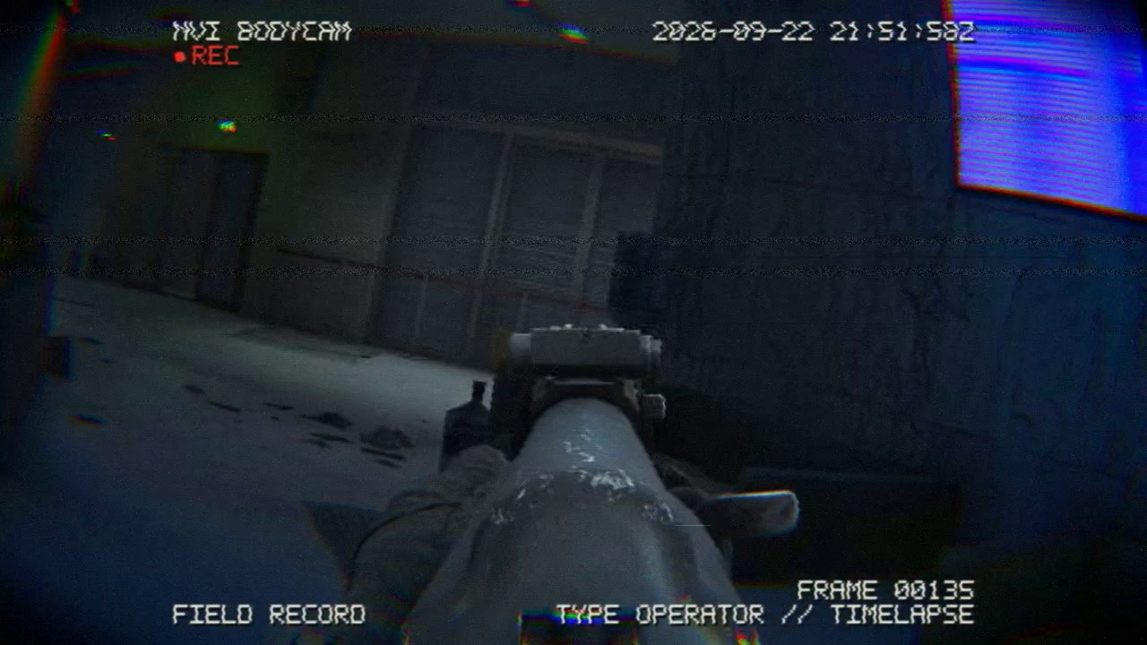 Recovered bodycam recording cover